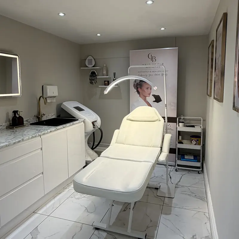 The Haus of CLB treatment room in Prestwich